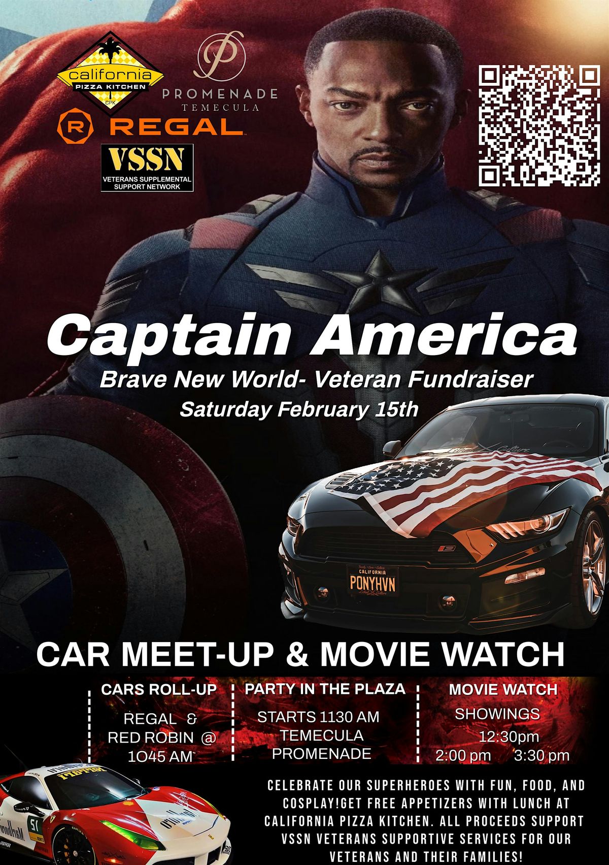 VOLUNTEER SIGN UP-VSSNs Cars & a Movie