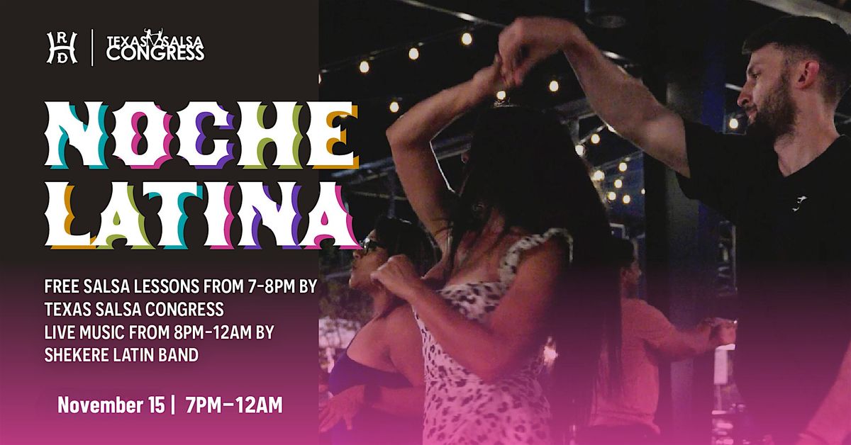 FREE Salsa Lesson at Noche Latina at Home Run Dugout-Katy