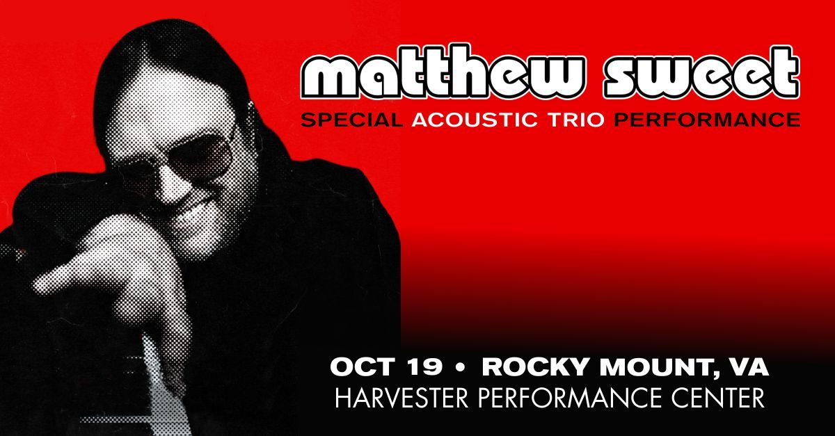 Matthew Sweet - Special Acoustic Trio Performance