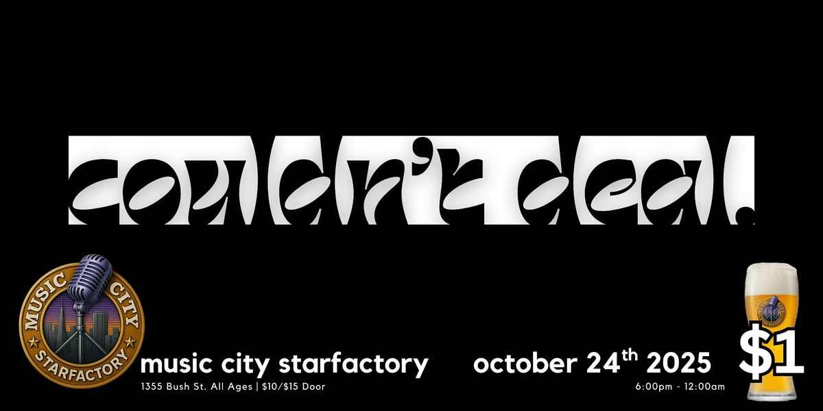 Couldn't Deal. - Live at Music City Starfactory! | Post-Emo