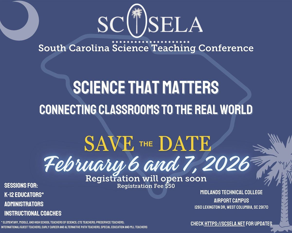 South Carolina Science Teaching Conference