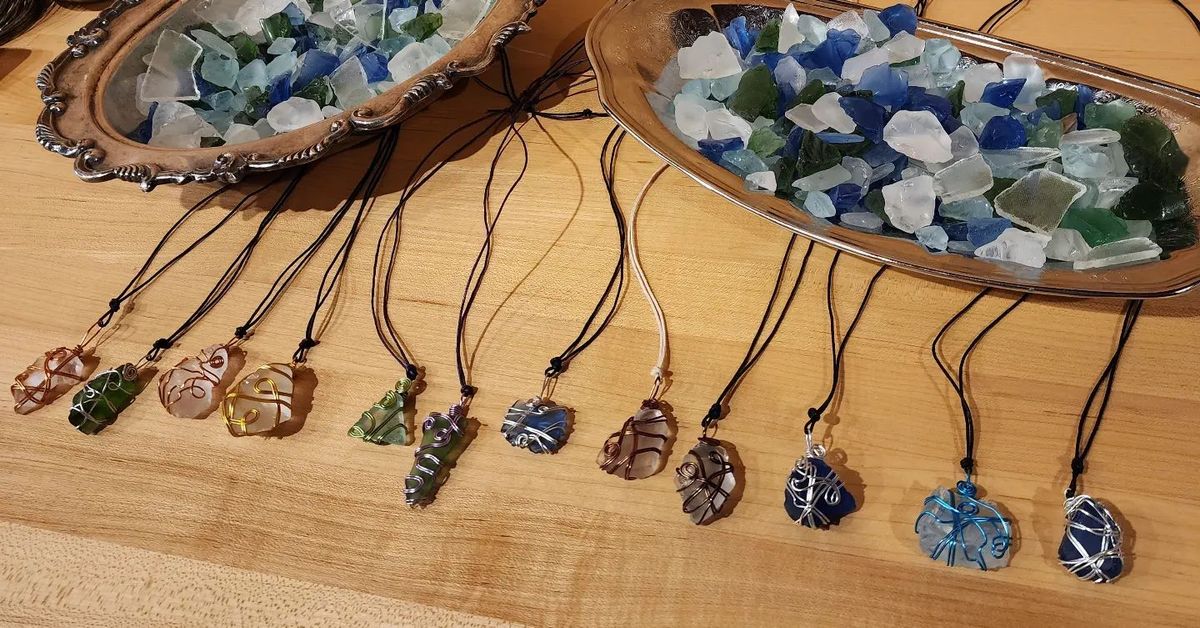 Sea Glass Wire Wrapping 101