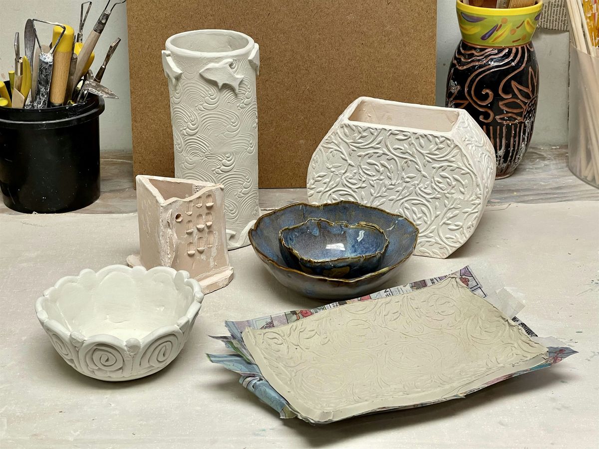 Beginner\/Intermediate Handbuilding in Clay 6-week Artist Series