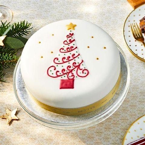 Christmas Cake Decorating