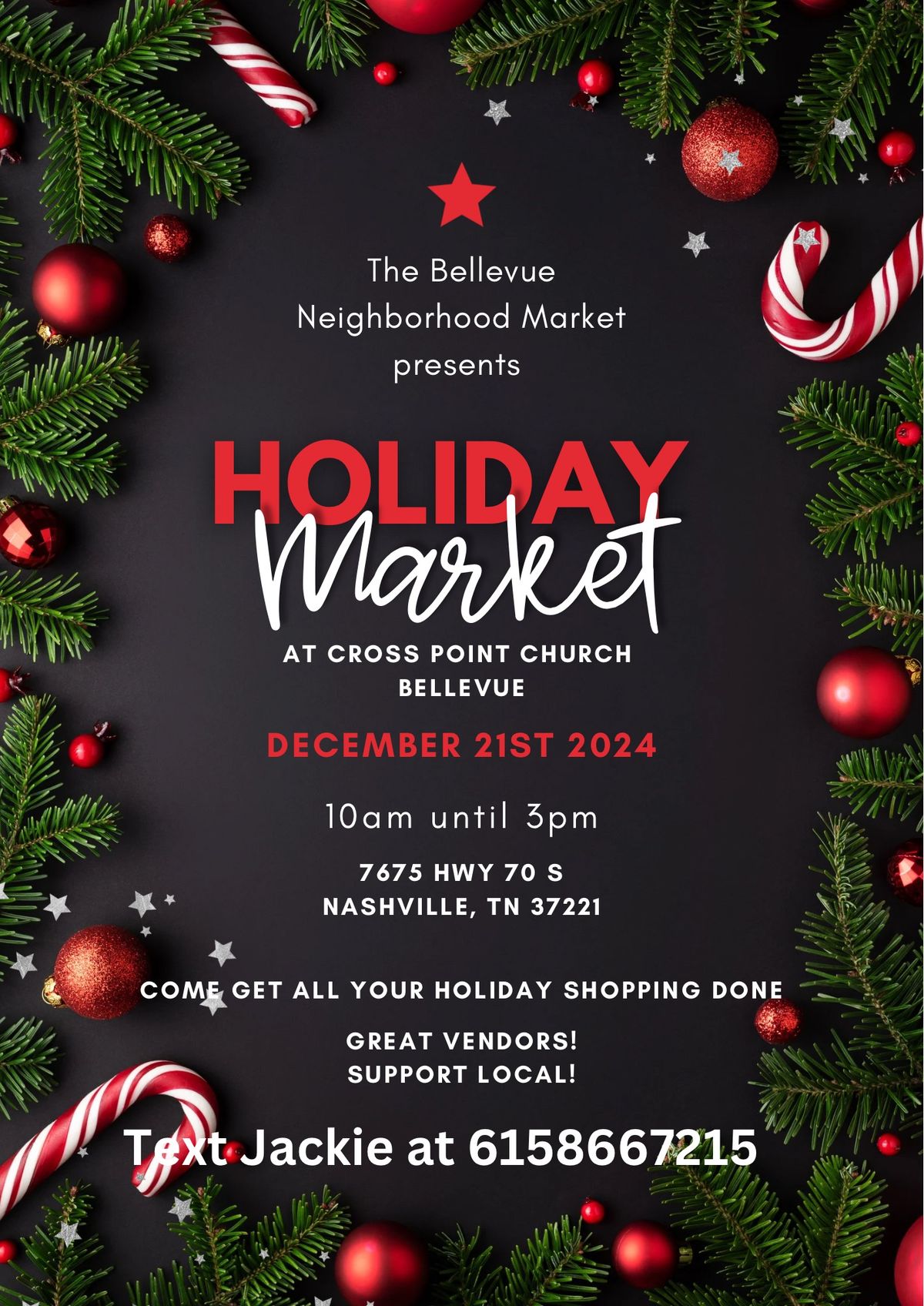 Last holiday market! 