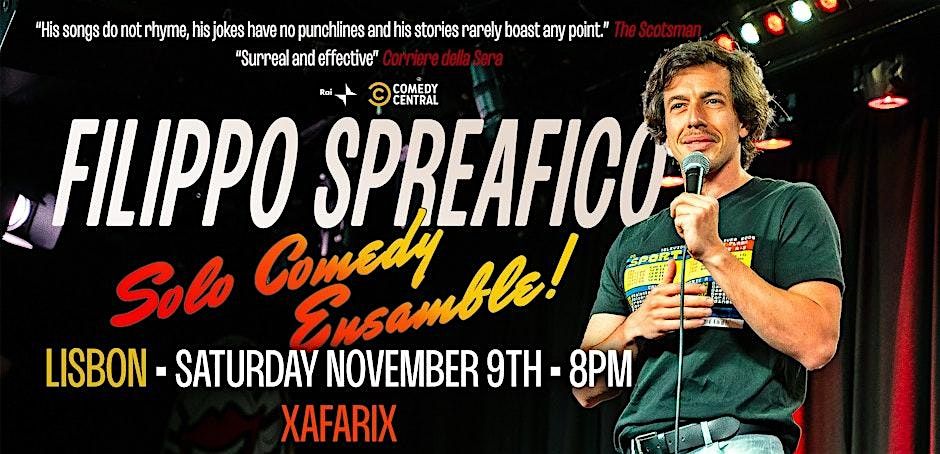 Filippo Spreafico: Solo Comedy Ensemble live @ Republic of Comedy