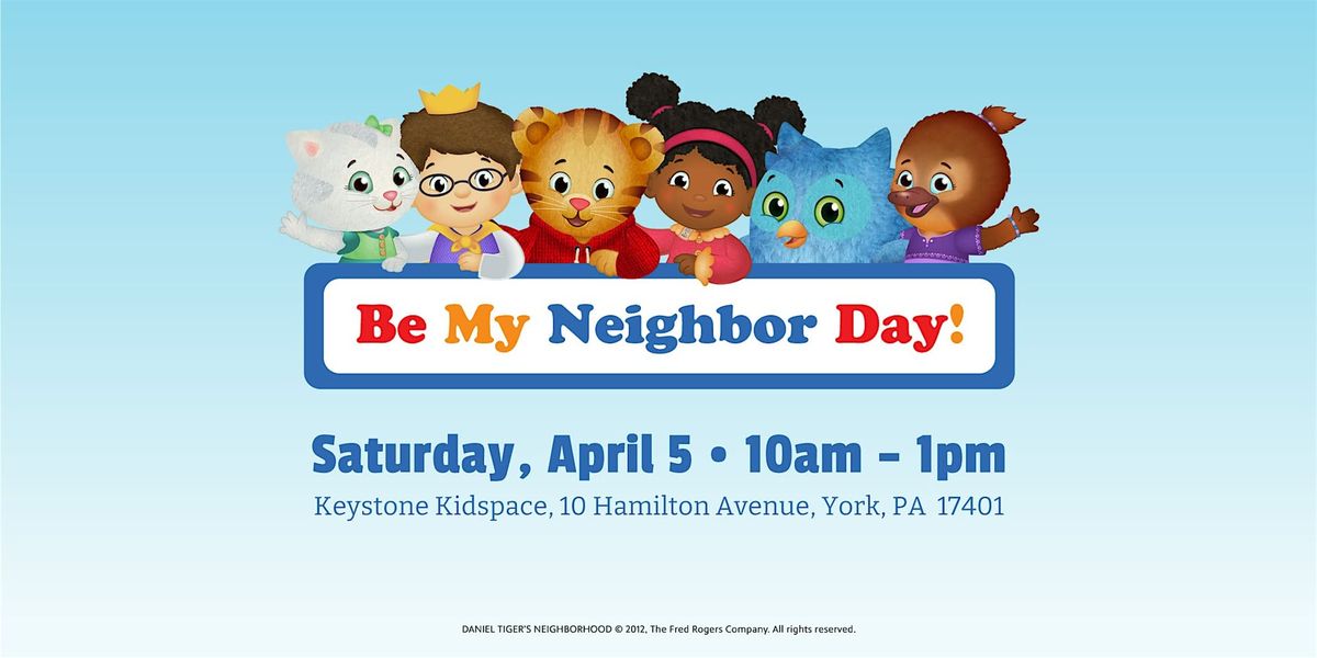 WITF Presents Be My Neighbor Day