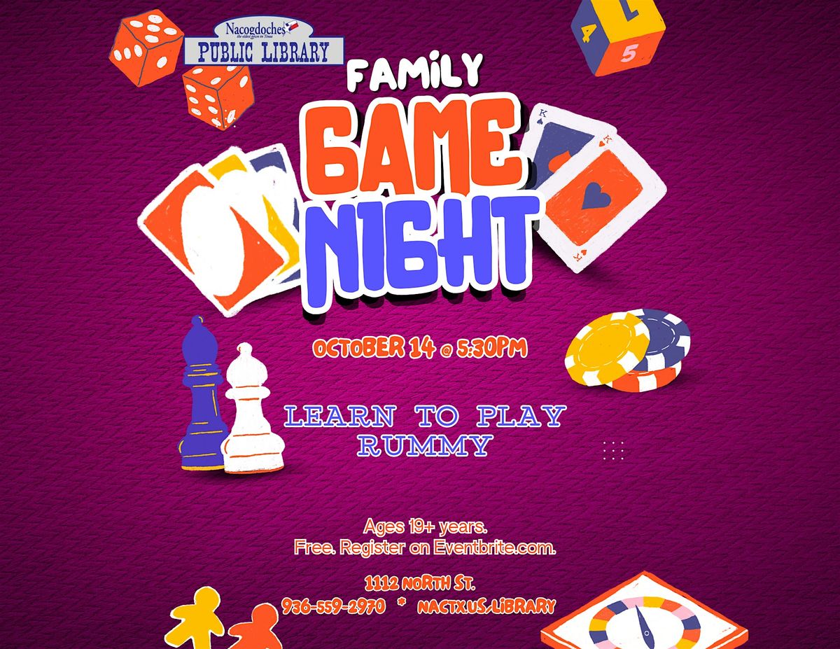 Family Card Game Night: Rummy