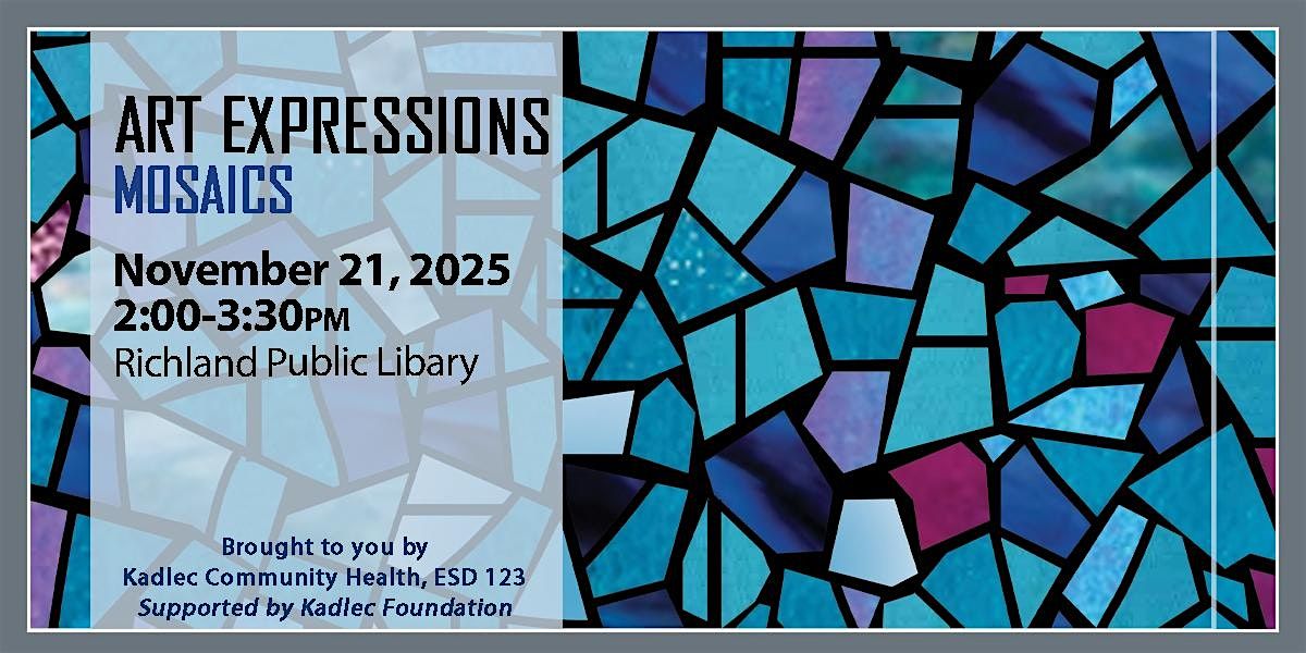 IN PERSON Art Expressions: Mosaics