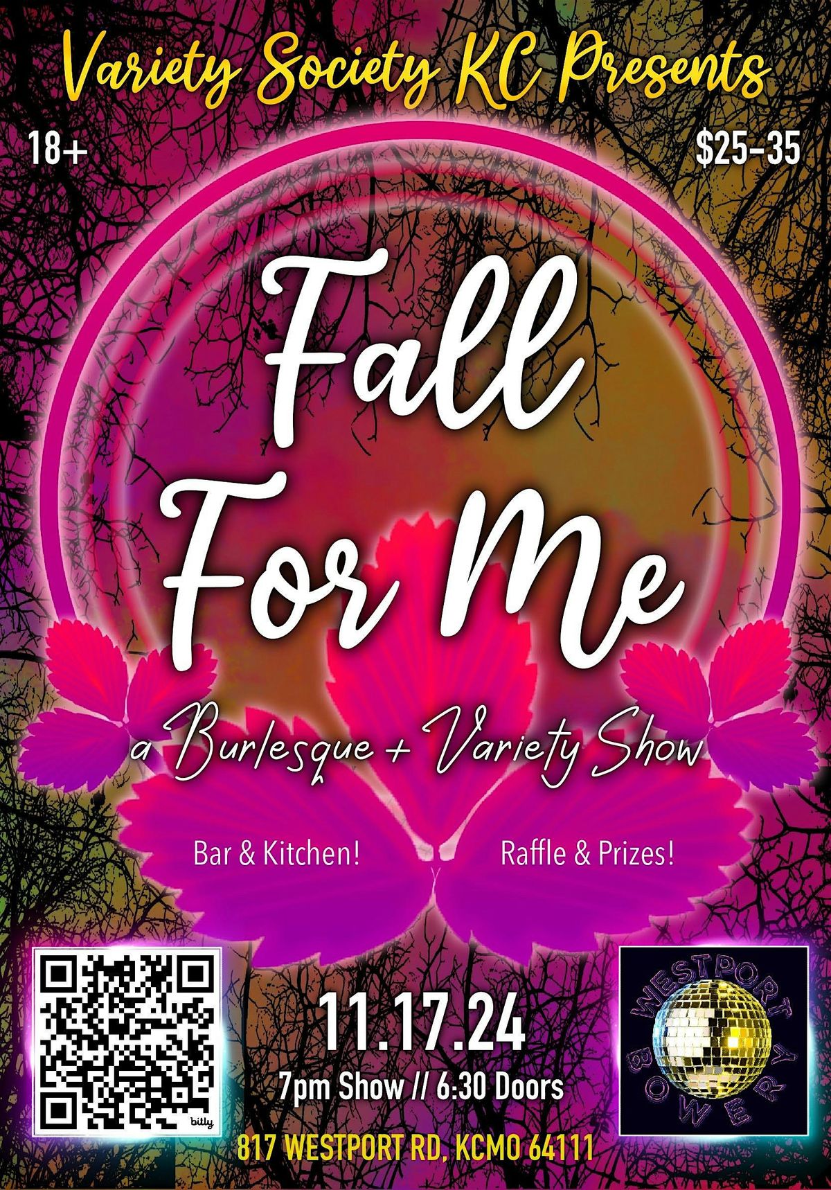 Variety Society KC Presents: Fall For Me!