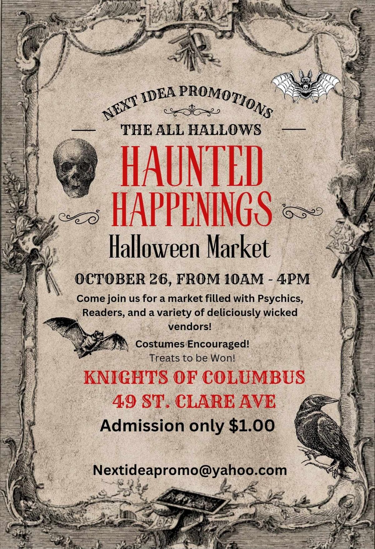 Haunted Happenings Halloween Market