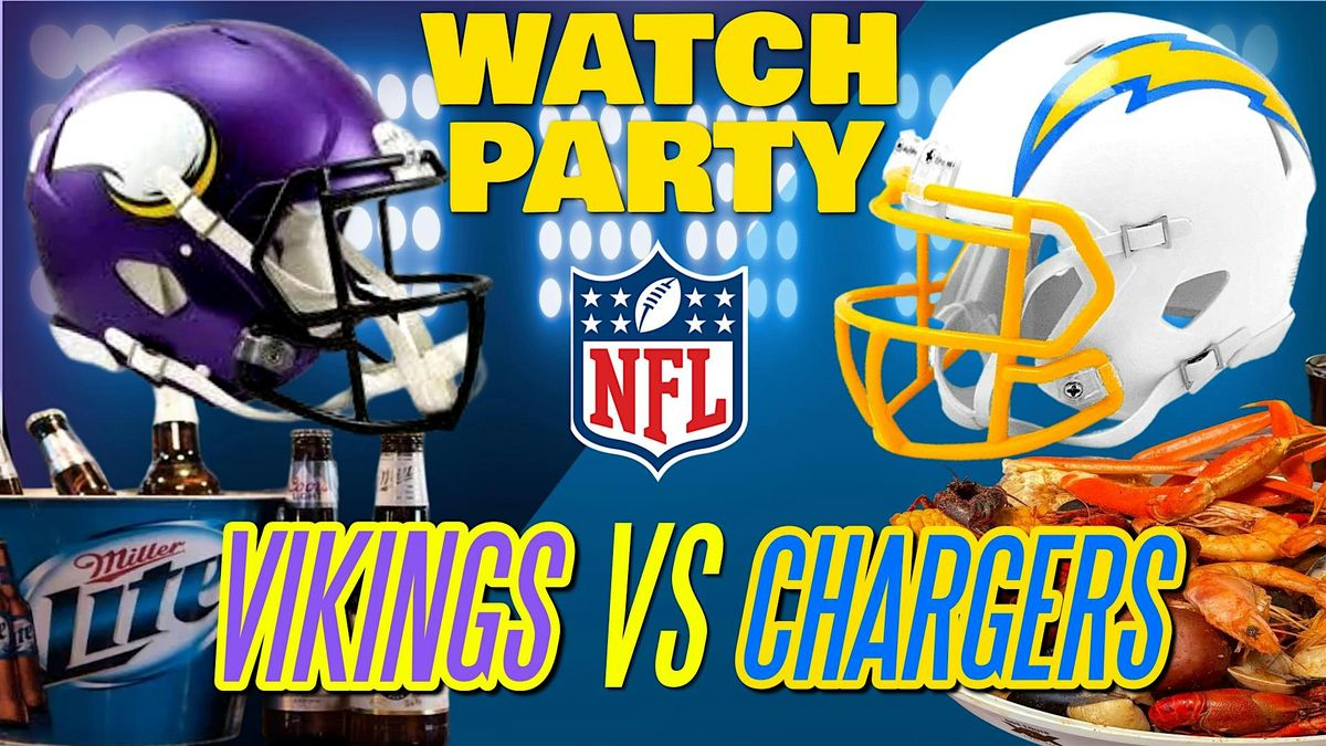 Vikings vs Chargers!! - Watch Party at The Revel!