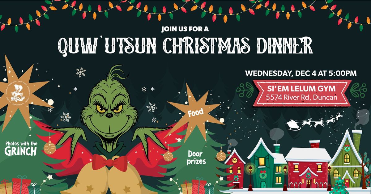 Quw'utsun Christmas Dinner