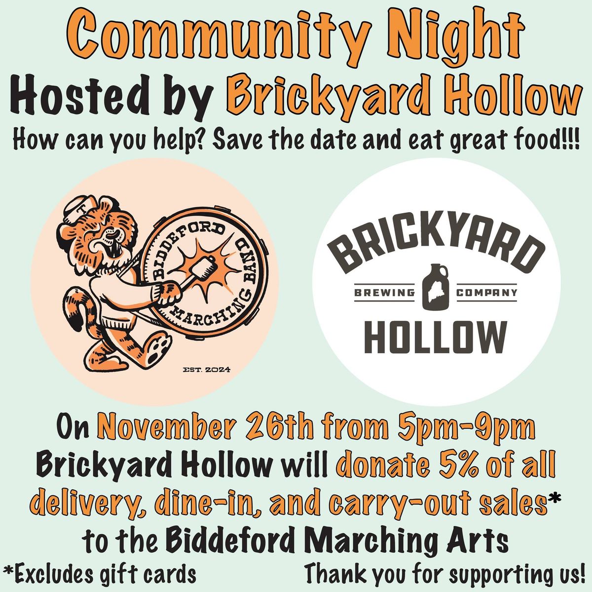 Brickyard Hollow Fundraiser