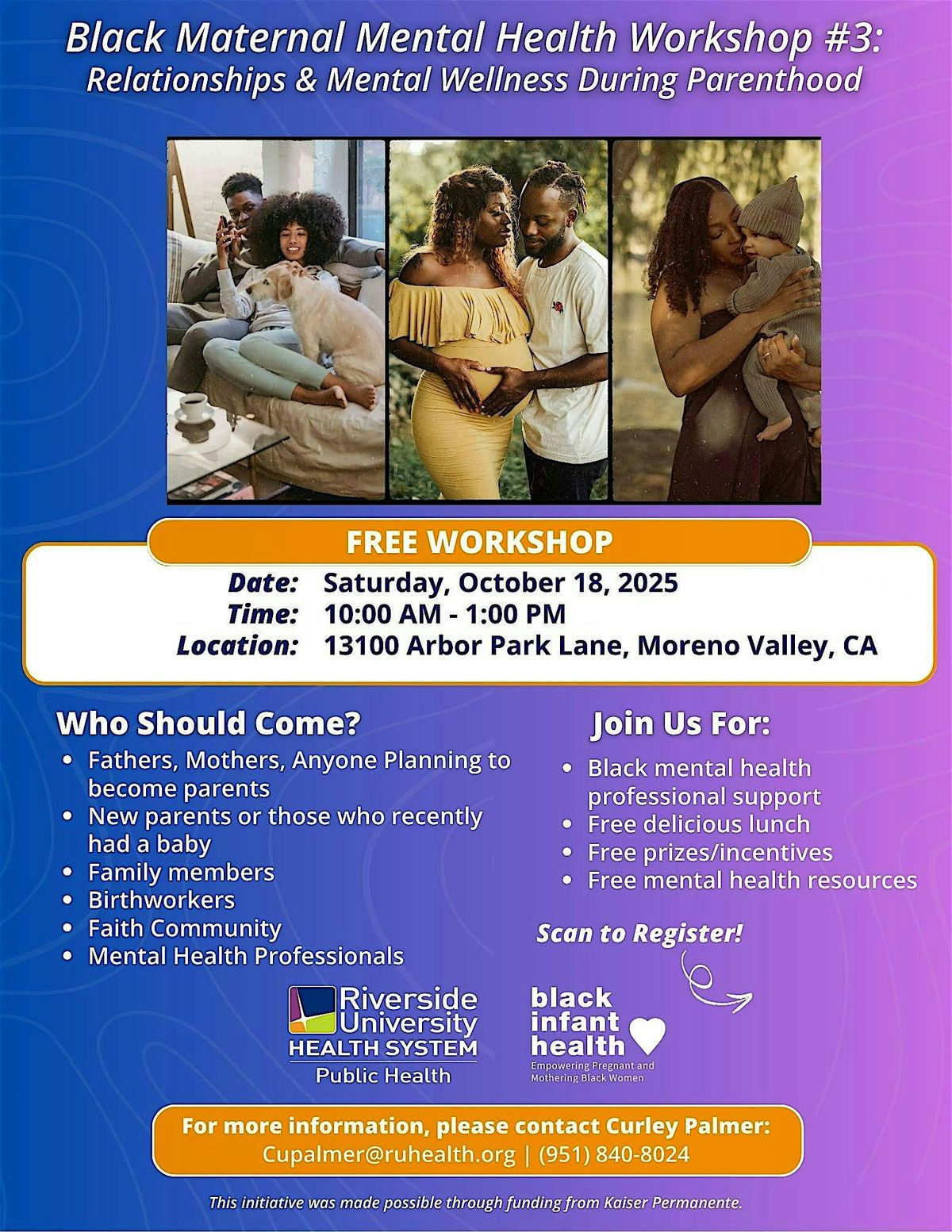 Relationships & Mental Wellness During Parenthood
