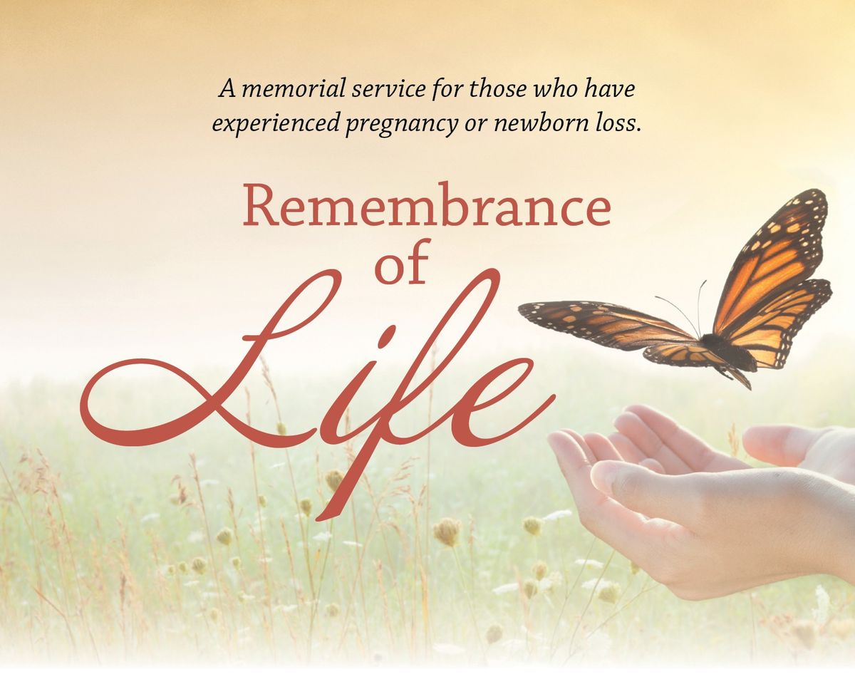 Remembrance of Life Memorial Service - Fremont