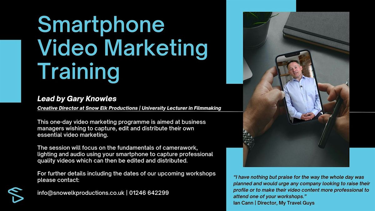 Smartphone Video Marketing Training