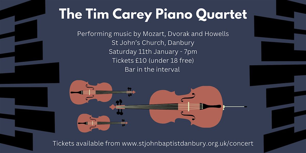 The Tim Carey Piano Quartet Concert