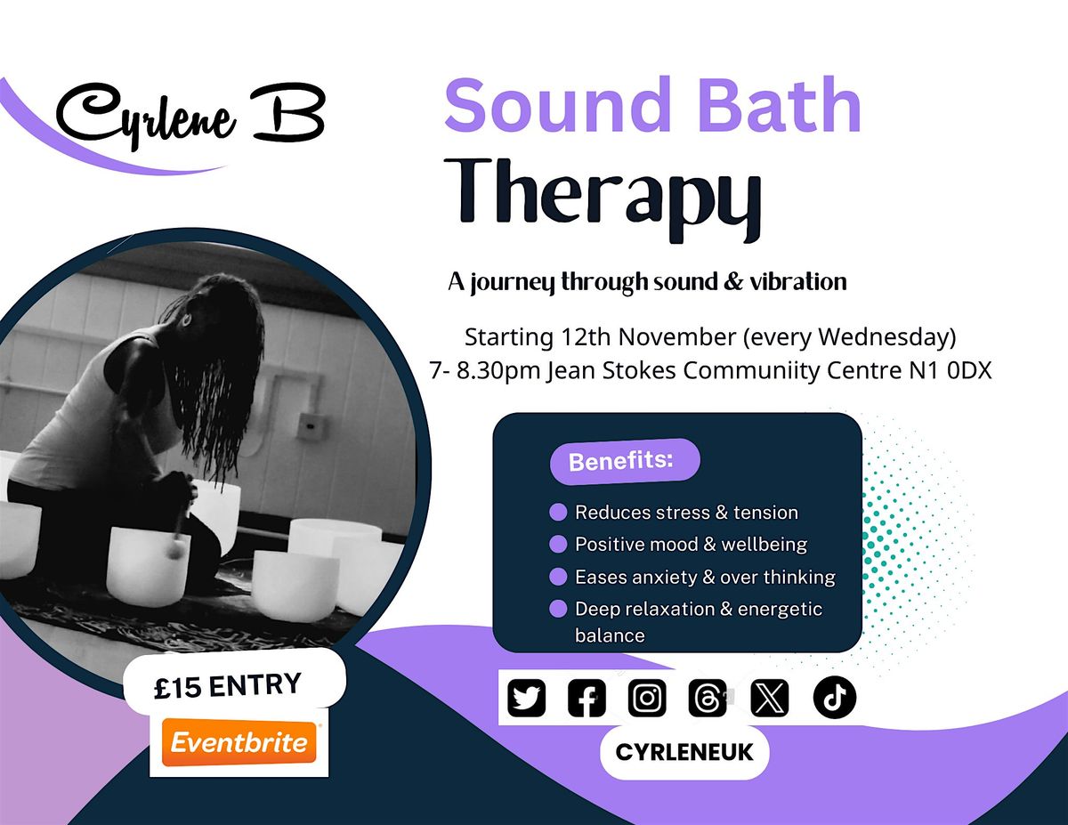 \u201cMidweek Sound Bath Therapy\u201d