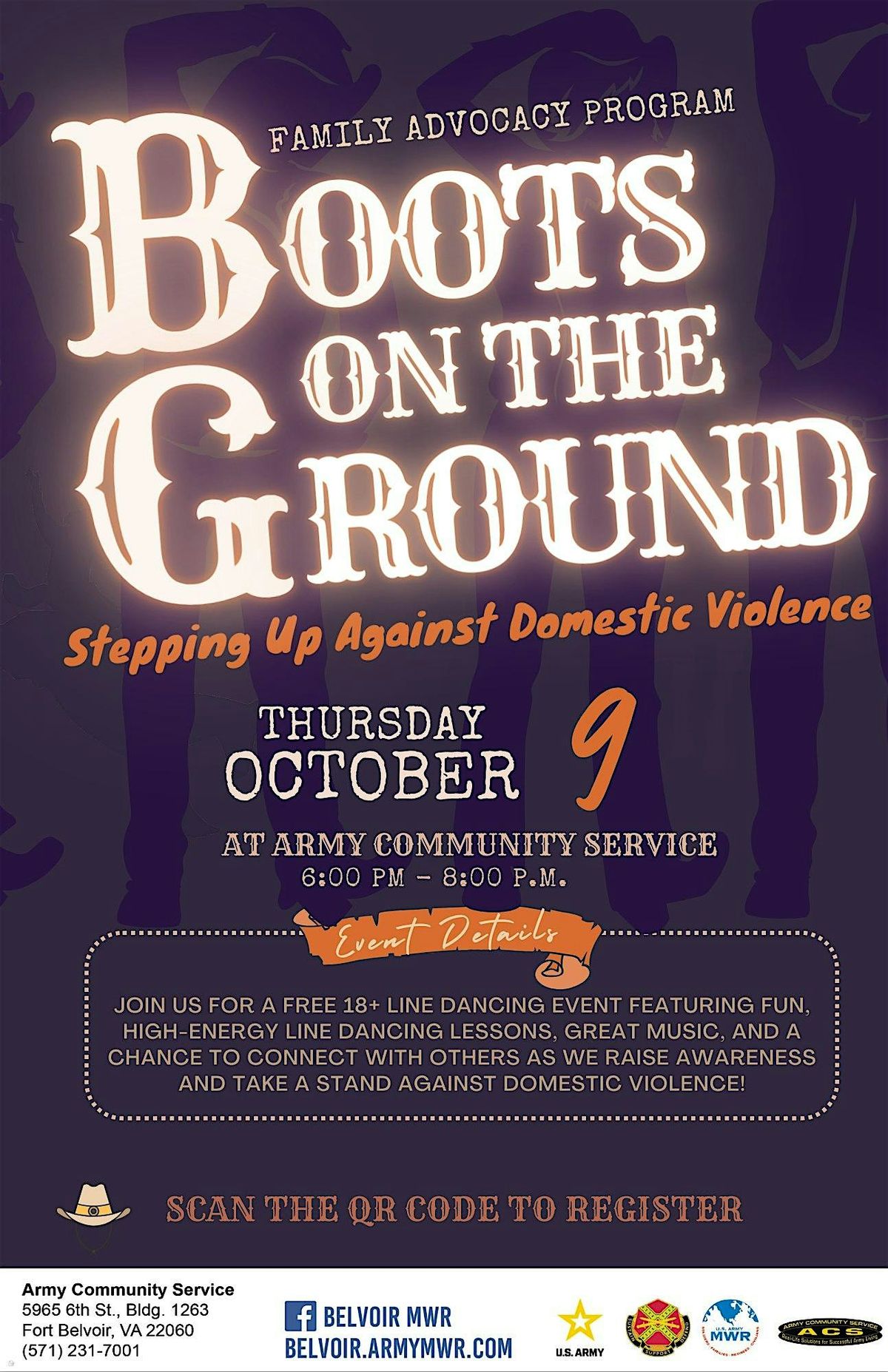 Boots on the Ground (Line Dancing Event)