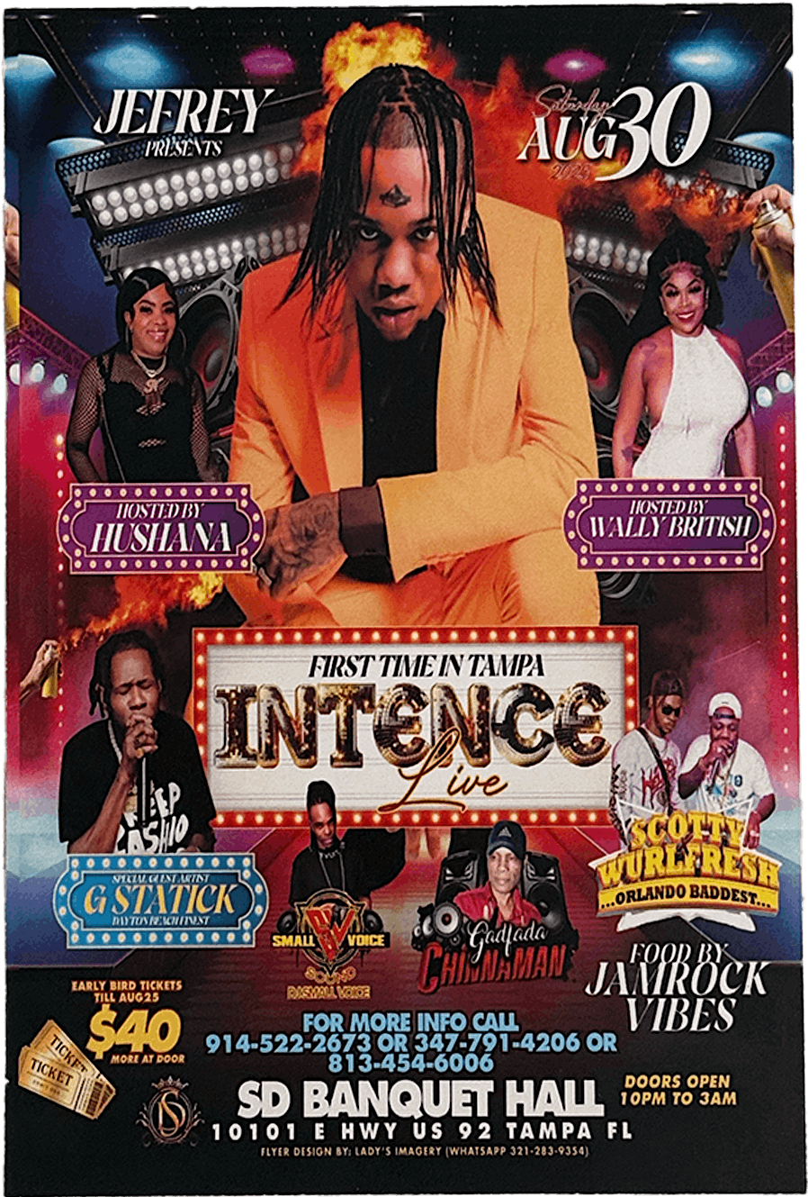 Higher Level | Intence LIVE IN TAMPA