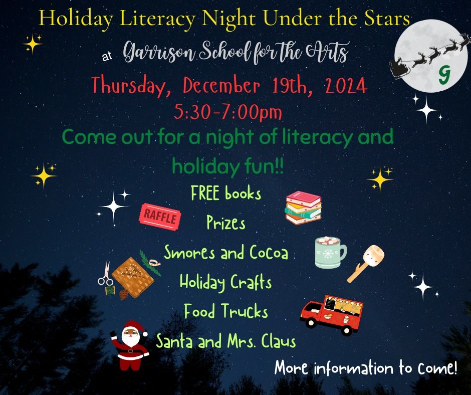 Holiday Literacy Night Under the Stars