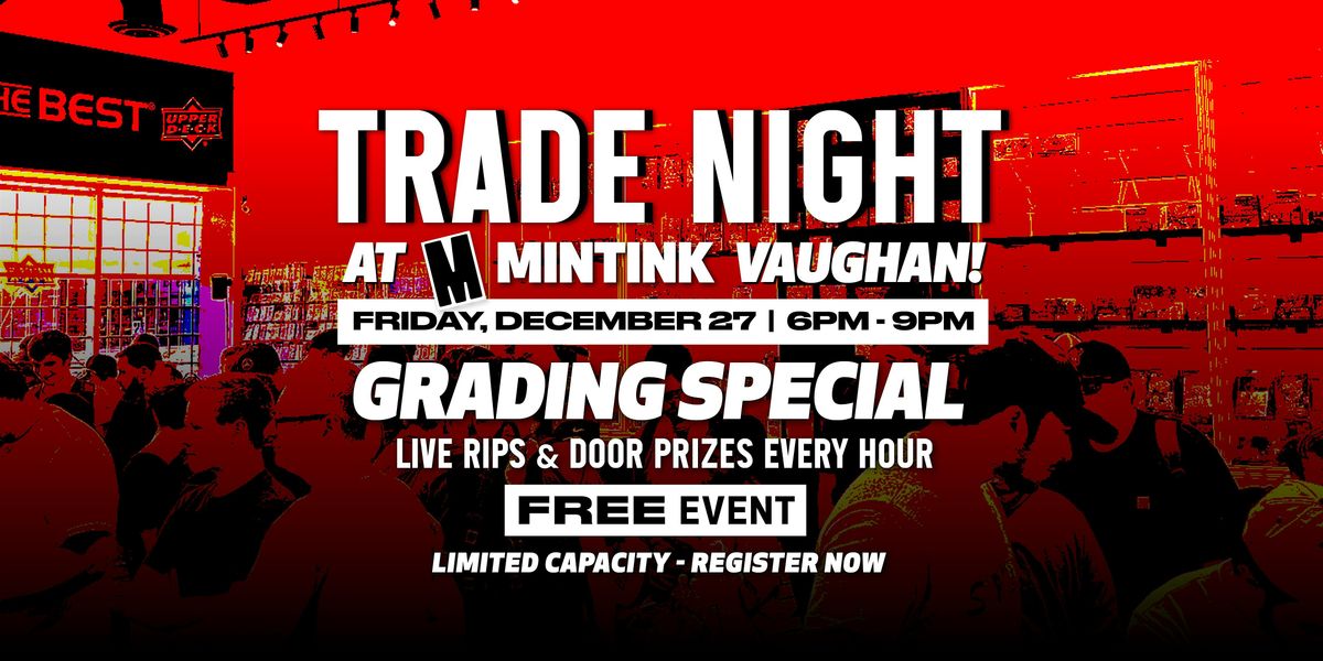 December Trade Night at Mintink Vaughan HQ