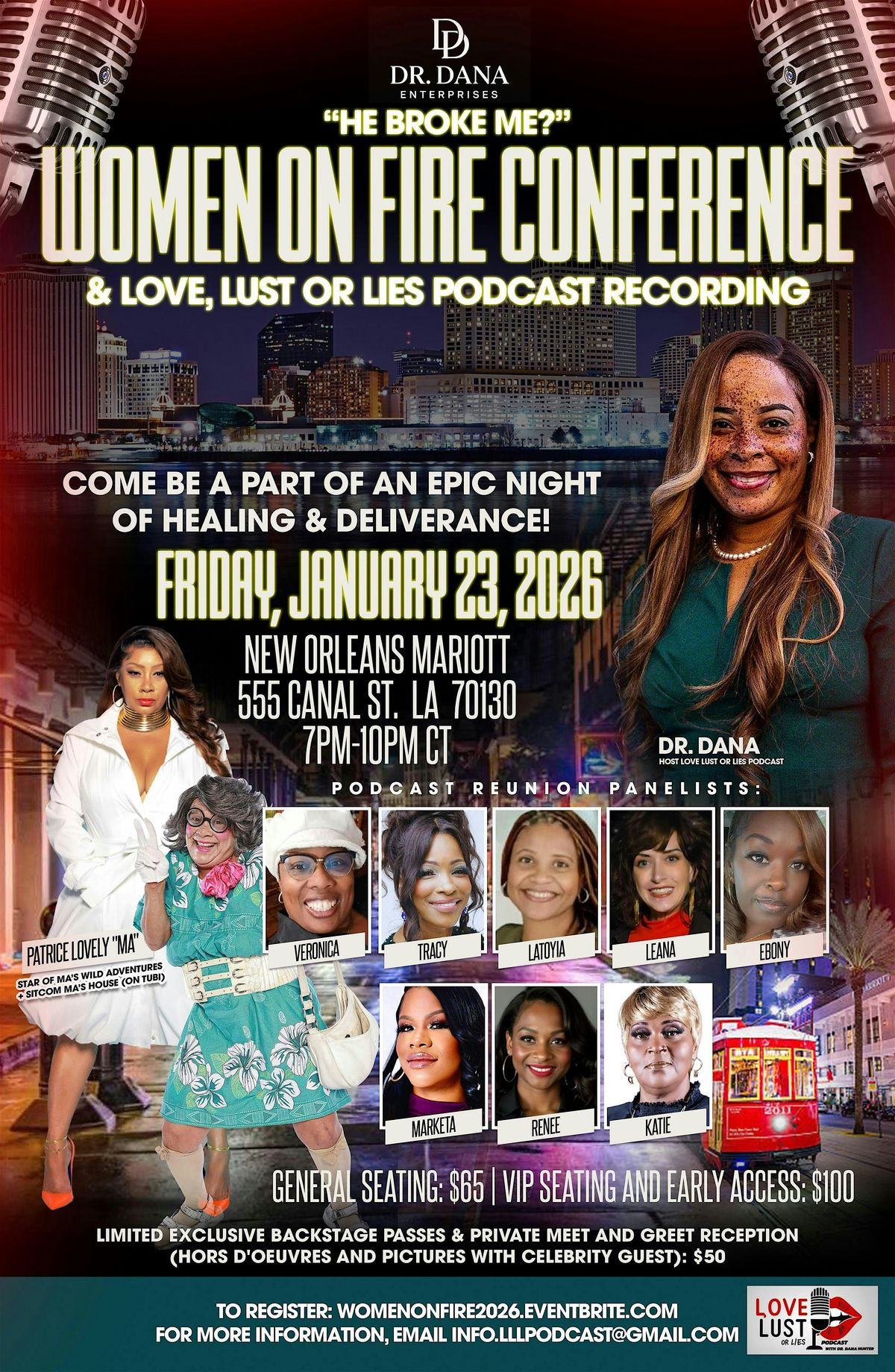 2026 Women On Fire Conference & "Love, Lust or Lies" Podcast Recording