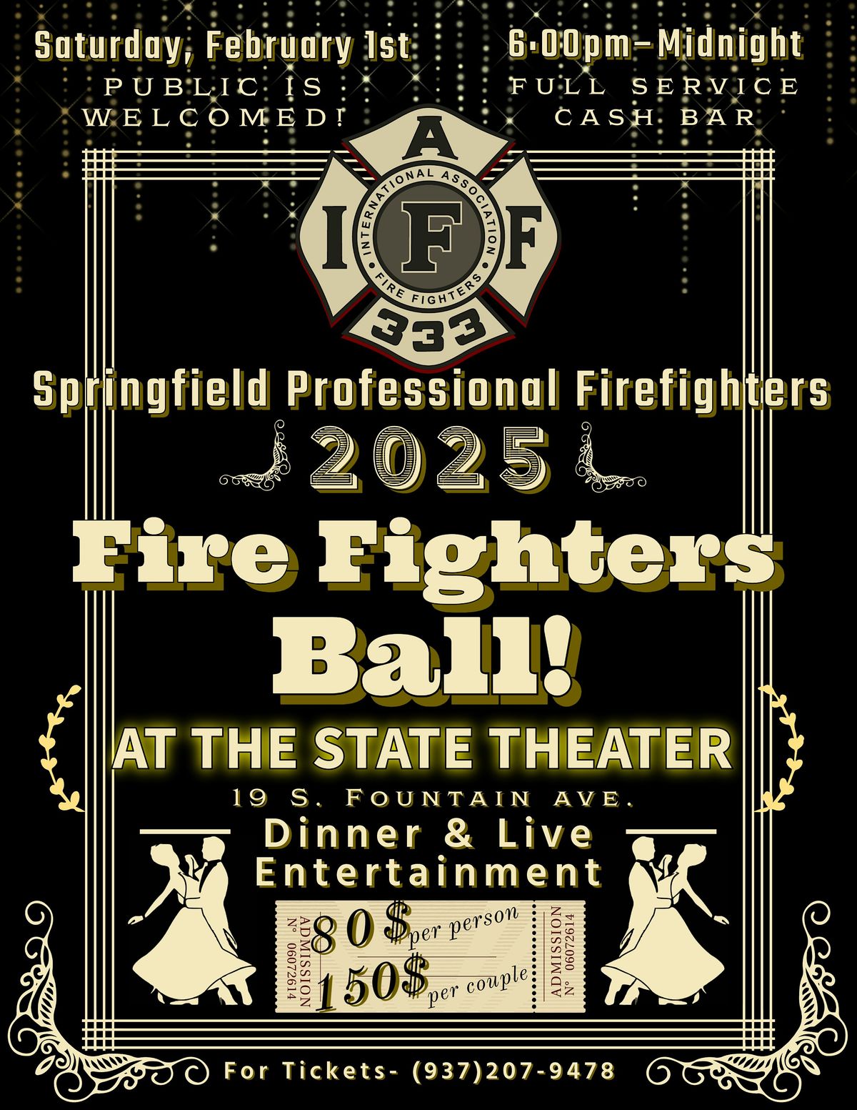 2025 Friends of the Springfield Pro Firefighters Ball