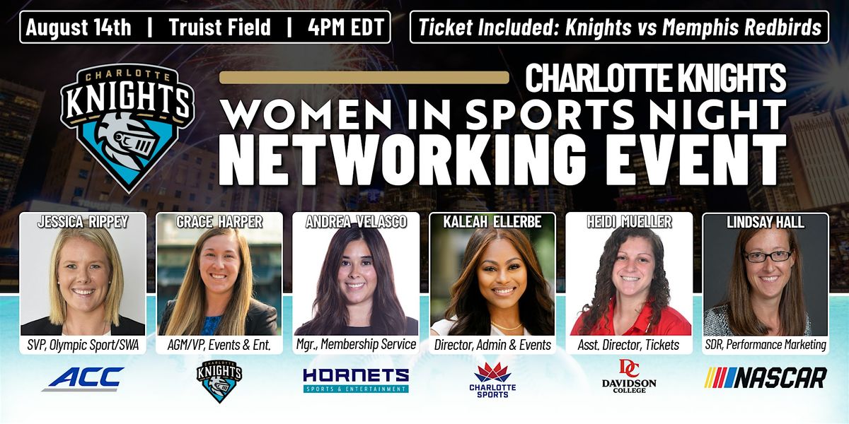 Charlotte Knights Women in Sports Night Networking Event