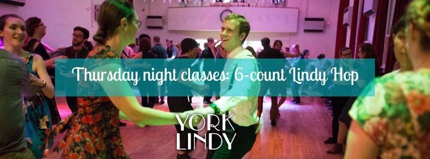 6-count Lindy Hop - Beginner level (3-week course)