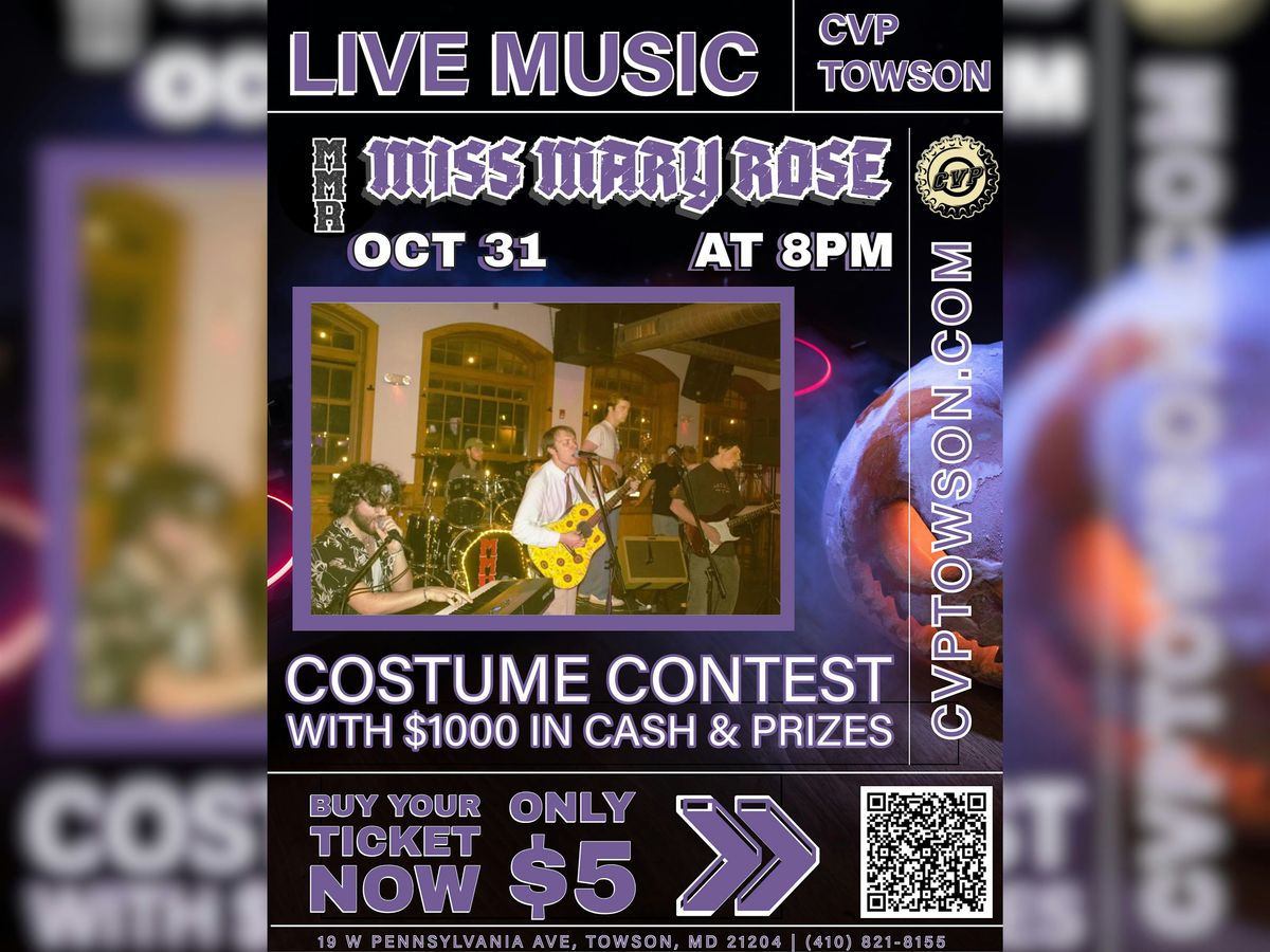 Halloween Night! Miss Mary Rose Halloween Show & Party!