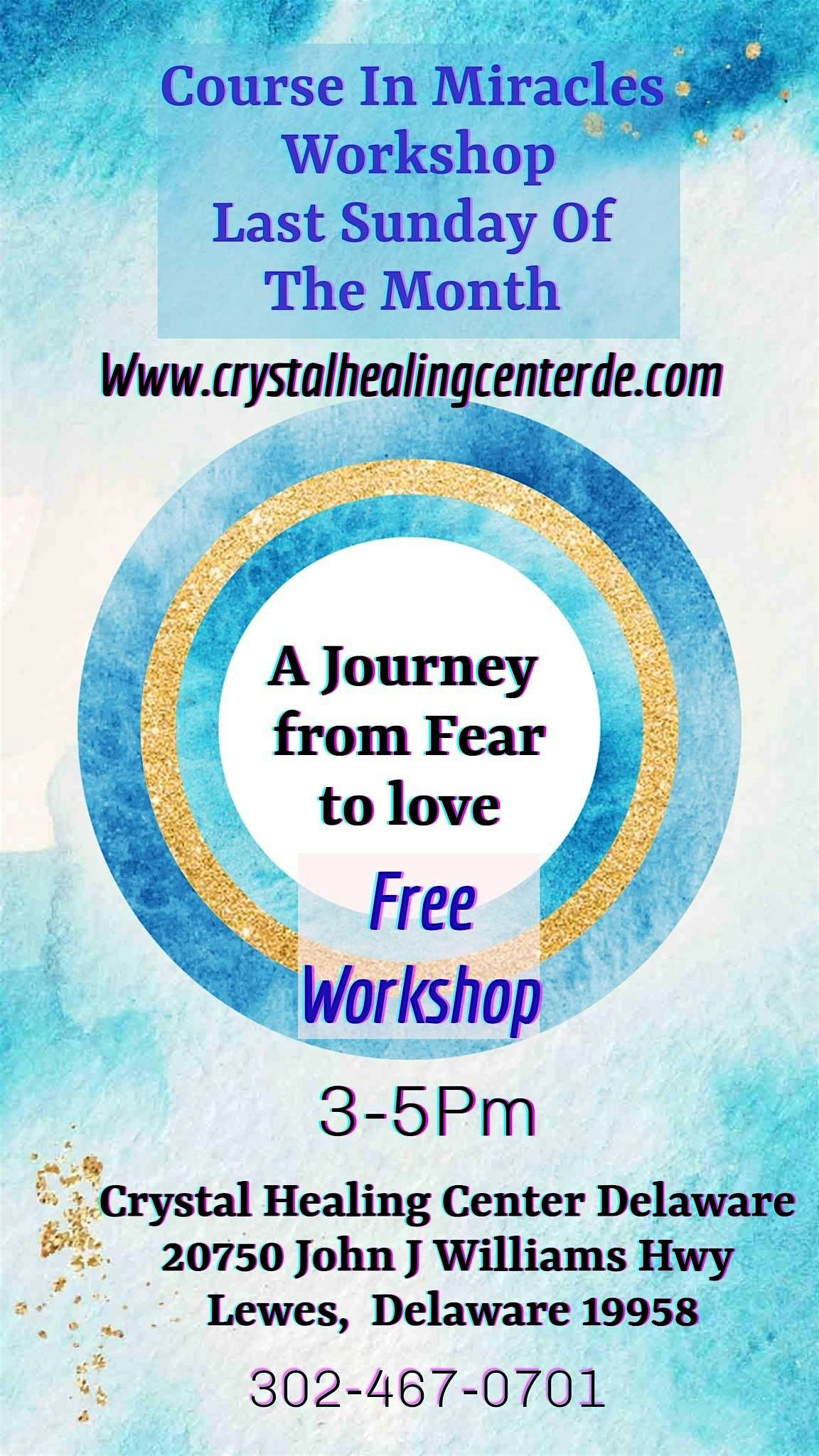 A Course in Miracles Free Last Sunday of the month