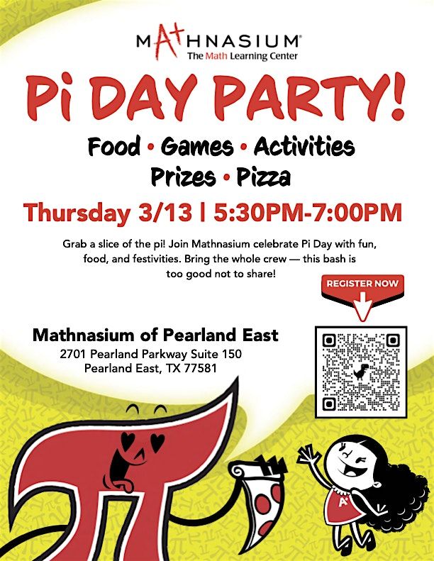 Mathnasium of Pearland East Pi Day Party!