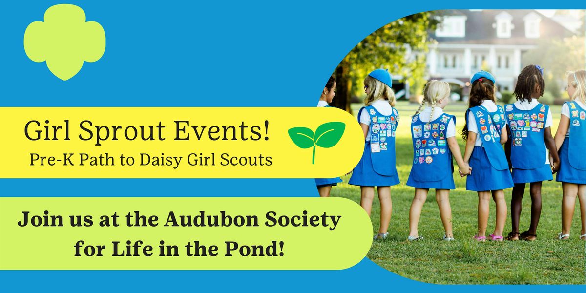 Girl Scouts at The Audubon Society: Life in the Pond