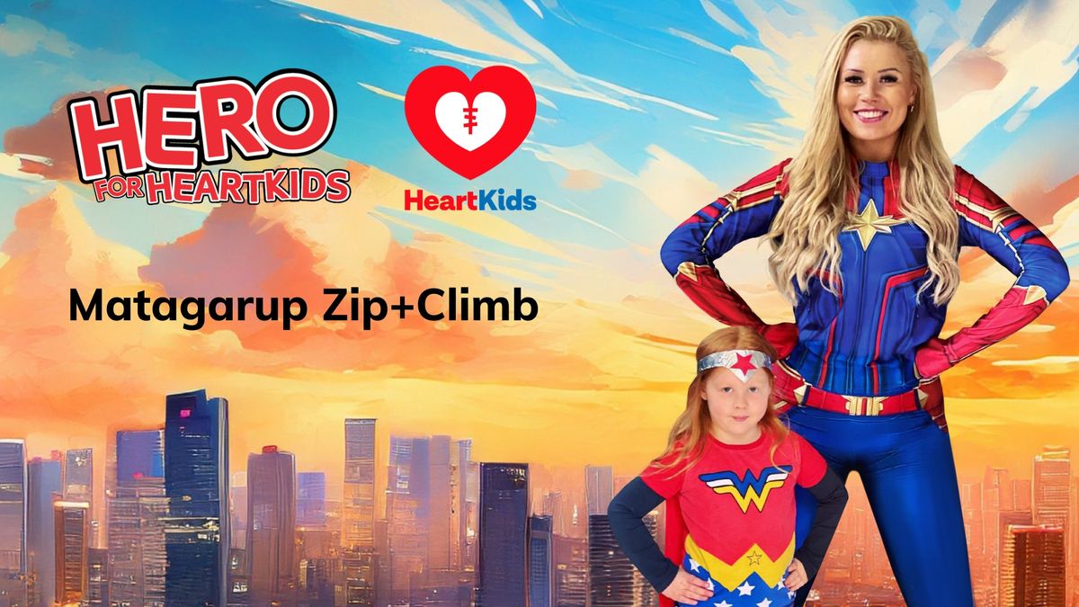 Hero for HeartKids Launch - Matagarup Zip+Climb