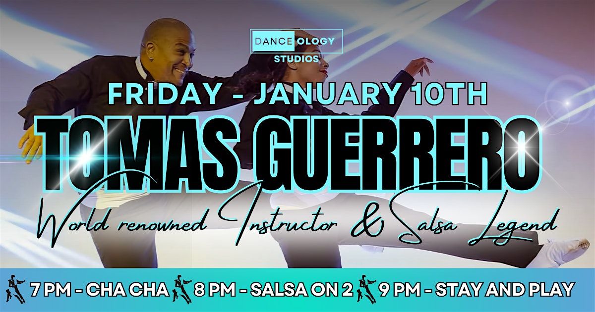 CHA CHA + SALSA ON 2 with Tomas Guerrero, Ormond Beach