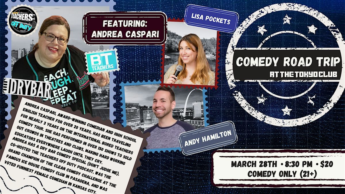 Comedy Road Trip with Andrea Caspari