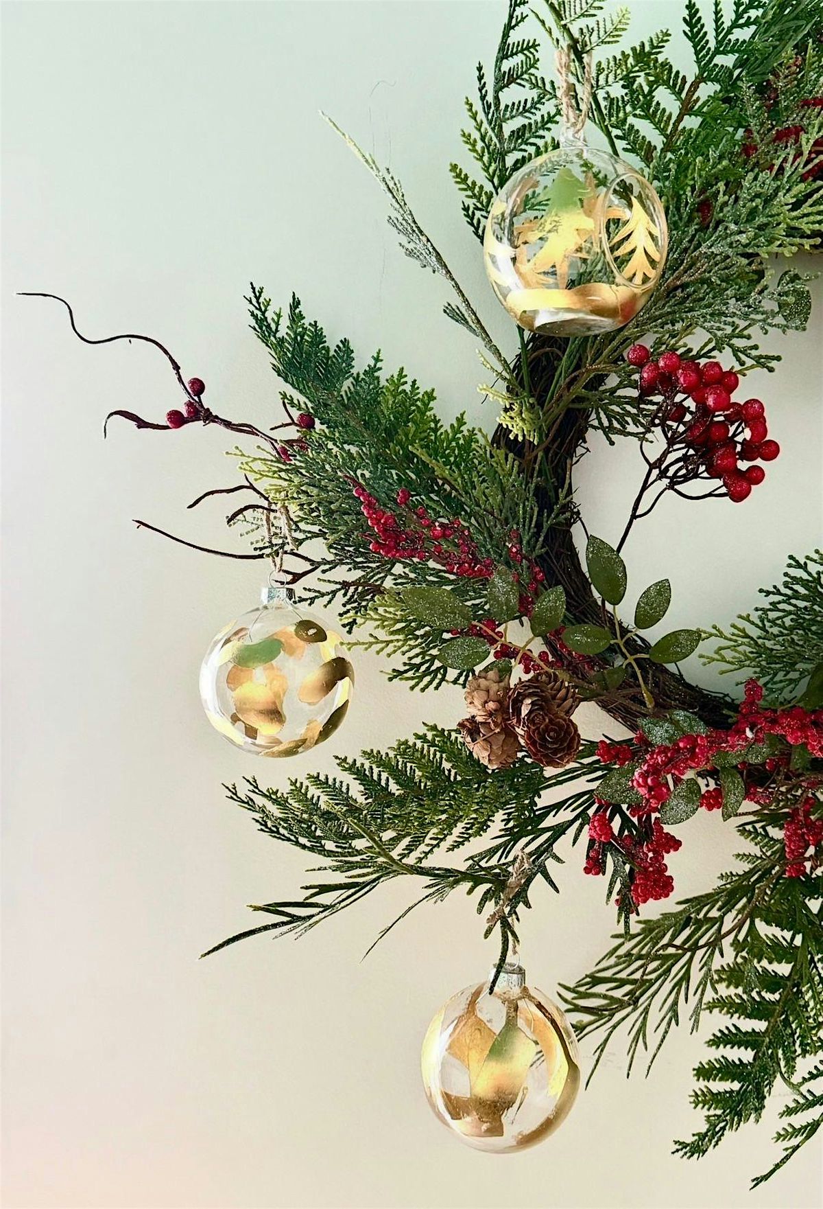 Festive Gilded Bauble Workshop