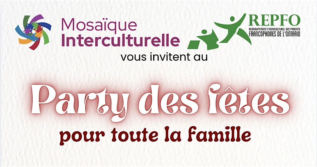 Party des f\u00eates pour toute la famille