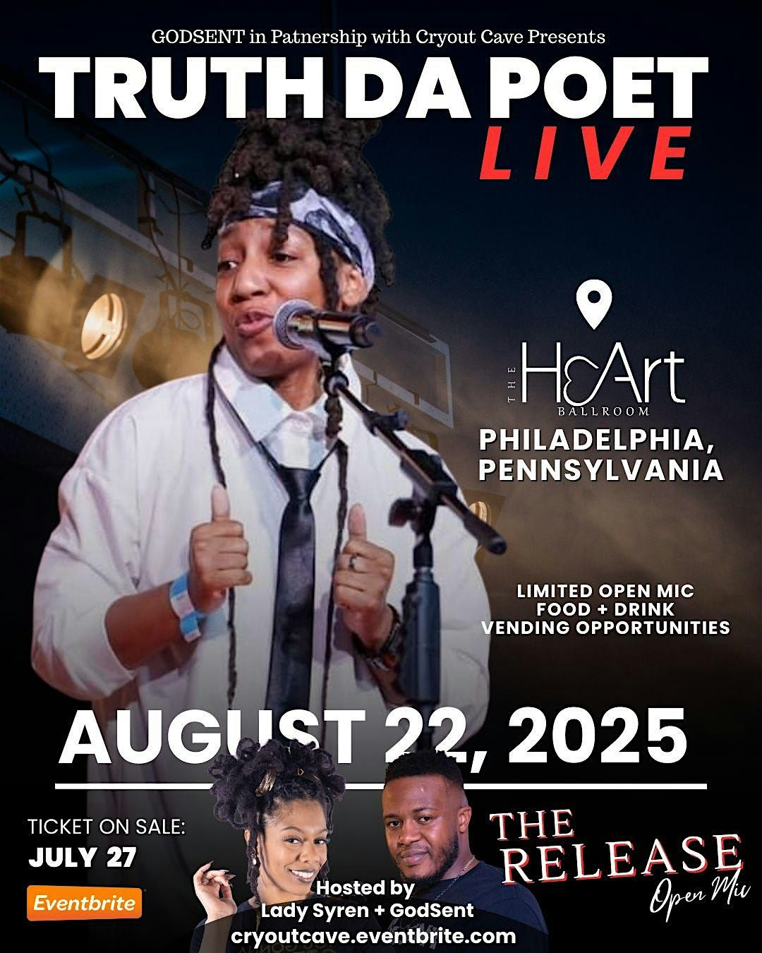 TRUTH DA POET @ The Release Open Mic (Philly)