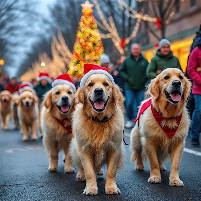The Gold Rush at the  Santa Parade Sacramento, CA
