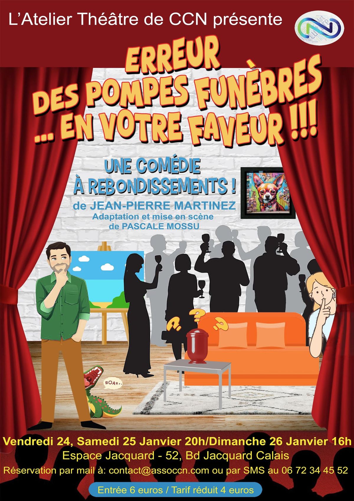 Erreur des pompes fun\u00e8bres en votre faveur