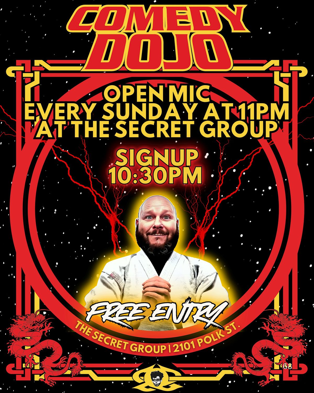 Comedy Dojo Sunday Open Mic