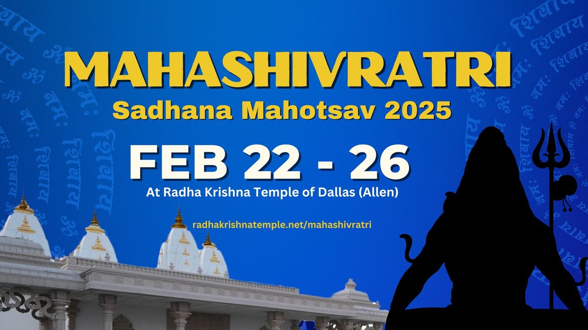 Mahashivratri Sadhana Mahotsav 2025