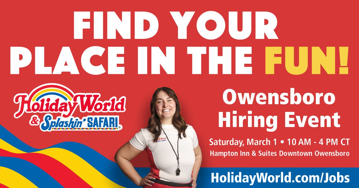 Holiday World Owensboro Hiring Event 