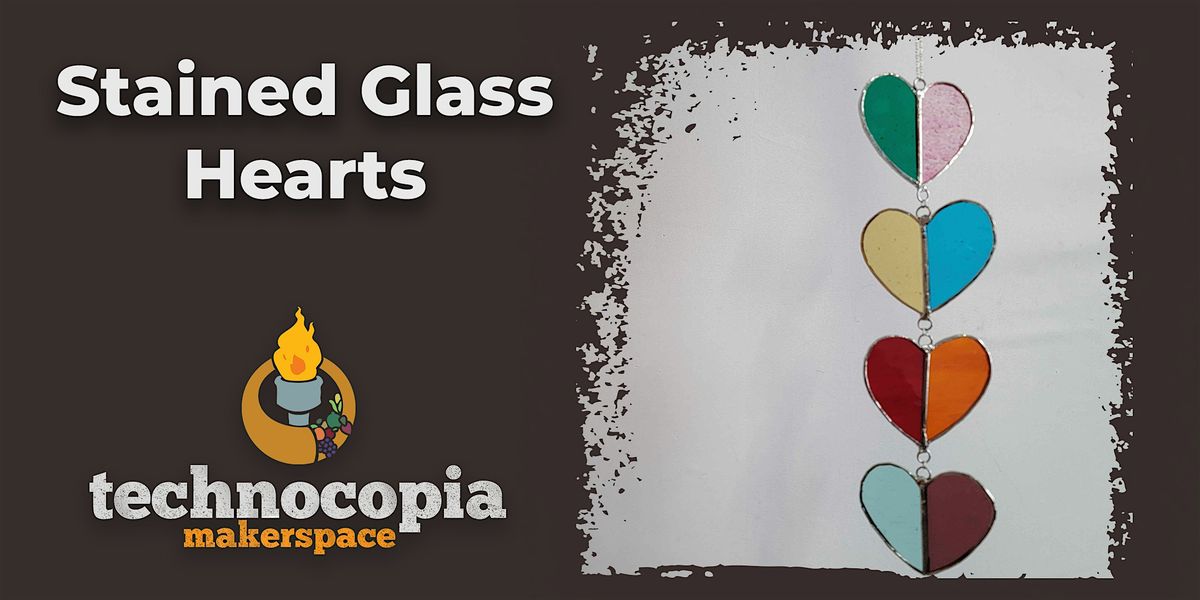 Stained Glass Hearts