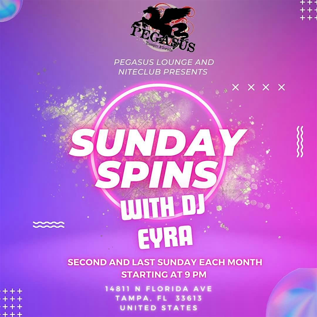 EDM Sunday Spins  @ Pegasus Lounge