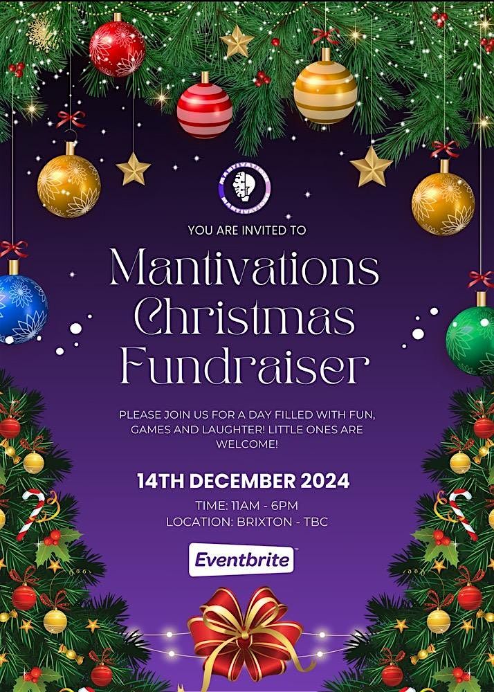 Mantivations Christmas Fundraiser