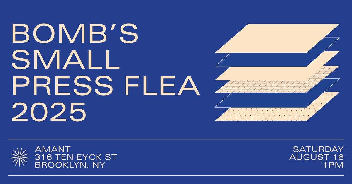 BOMB's Small Press Flea